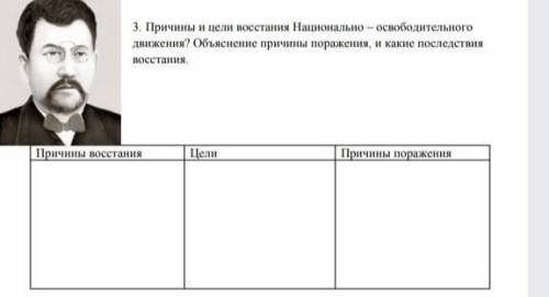 Причины и цели востания нацианально освободительного движения