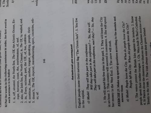 Put the words in the sentences in order the first word in each sentence is in italics