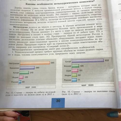 Рисунки к моему вопросу по географии к номеру 2