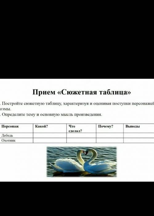 С. Сейфуллина. Разлучённые лебеди