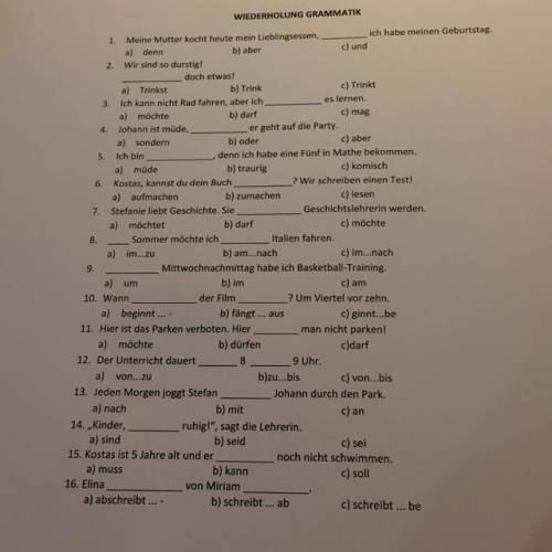 Немецкий, очень и перевод если возможно