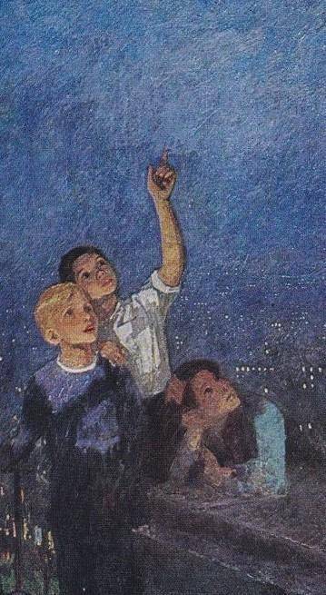 Почему картина Ф. Решетникова Мальчишки так называется?