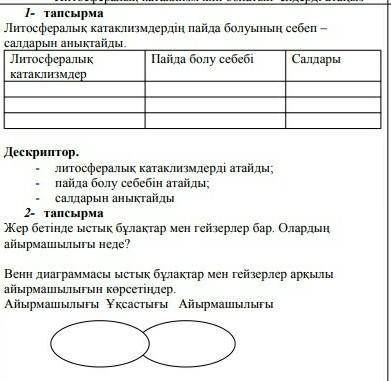 География керек тез отинемин керек комектесиндерши керек