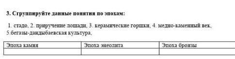 Сгрупируйте даные по эпохам