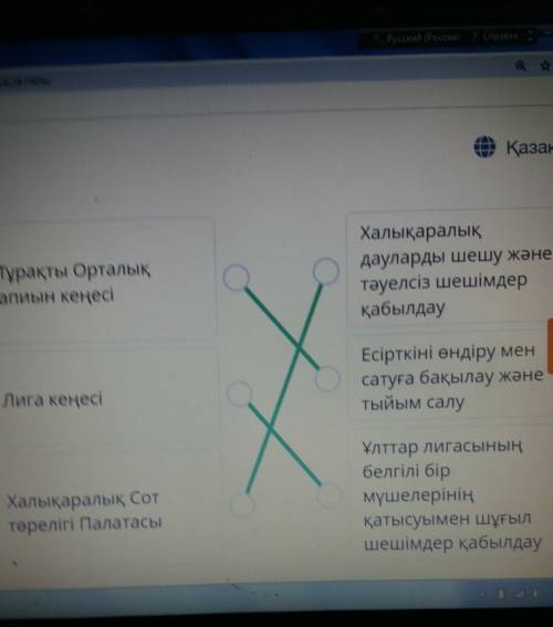 Ұлттар лигасы органикалык атауын мен функуиясын сәйкестендір дұрыс 100 пайз