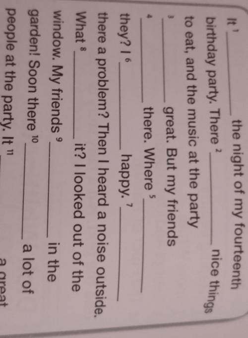 3 Complete the text with the correct form of was LANGUAGE FOCUS was, wereOr were.nice thingsIt'the n