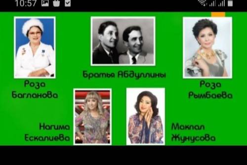 Напиши о ком нибудь из них краткую биографию