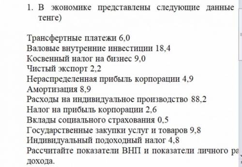 решите задачу по экономике