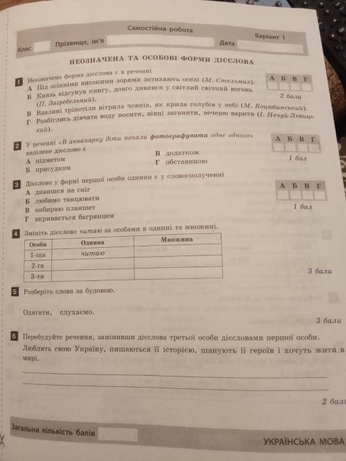 Замінять дієслово читаю за особами в однині та множині.