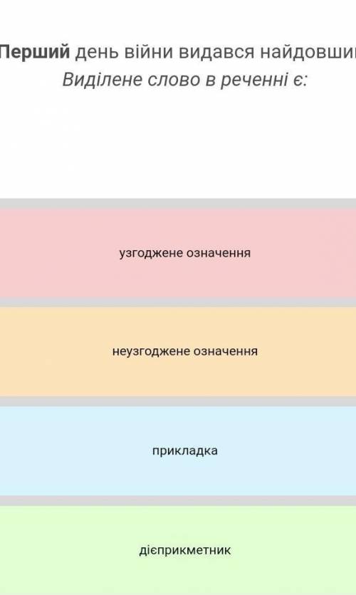 Перший день війни видався 