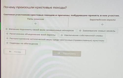 Почему произошли крестовые походы? 