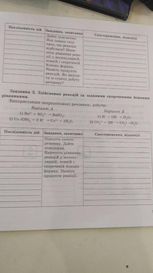 Частина 2, Хімія ТЬ БУДЬ ЛАСКА