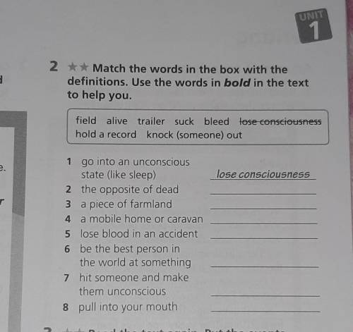 Open eyes 2 workbook p.11 #2