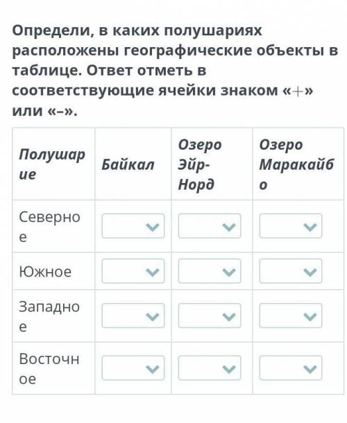 тут надо поставить либо (+) либо (-)