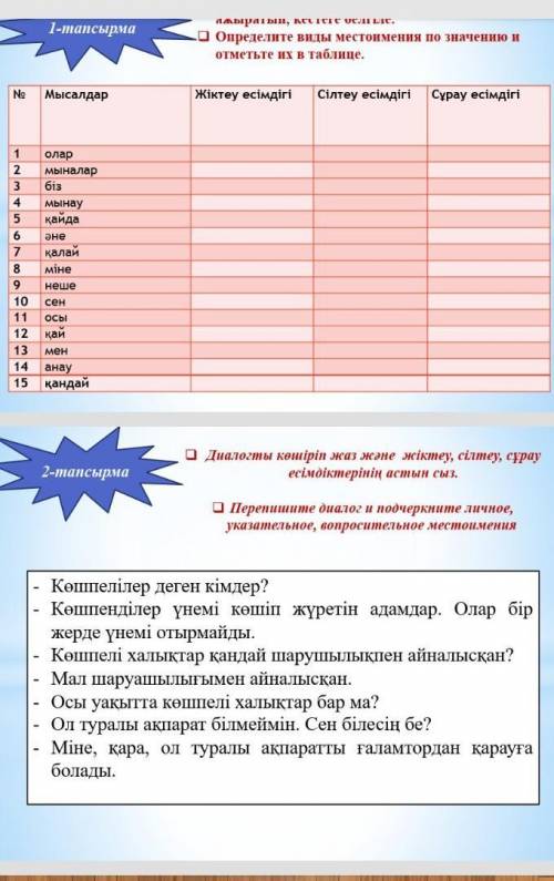 это казахский (Местоимение) 
