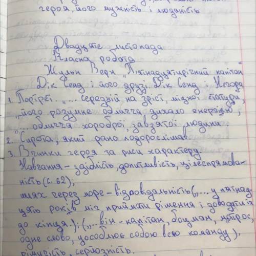￼￼ Скласти характеристику Діка Сенда за планом