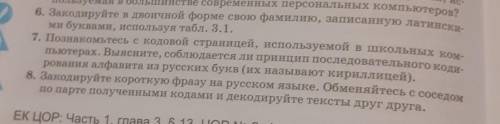 Информатика 7 класс Фамилия Голикова 