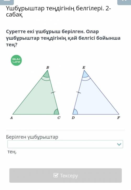 Көметесіңдерші геометрия тініш 