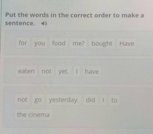 Put the world in the correct orbit to make a sentences​