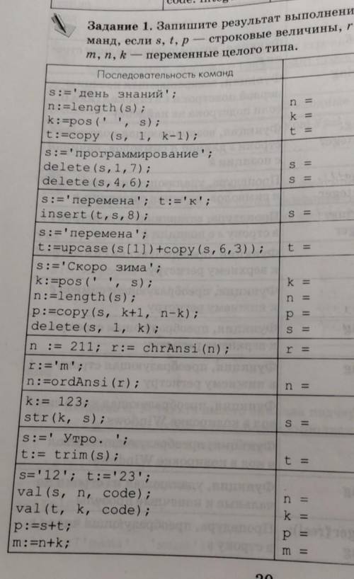 Запишите результат выполнения последовательности команд МНОГО ​