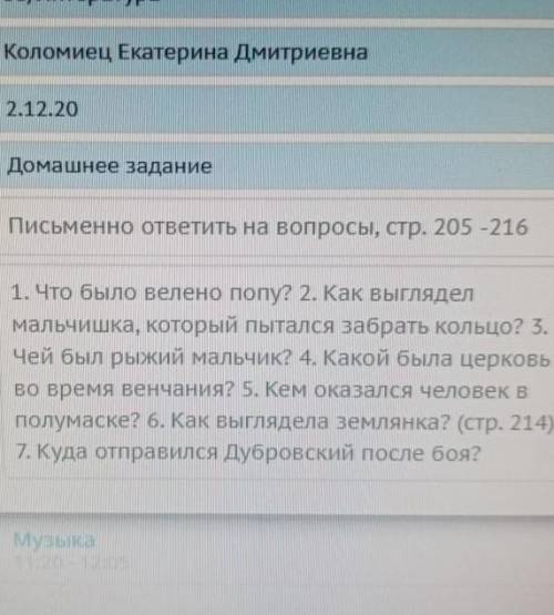 с вопросами по роману Дубровский. 