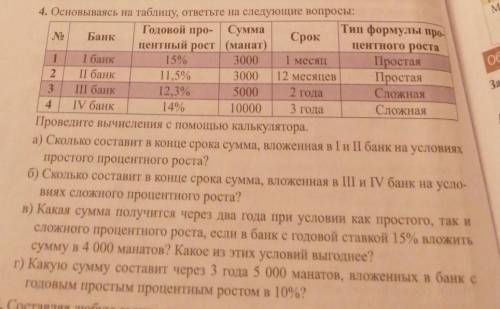 Основываясь на таблицу ответьте на следующие вопросы ДАЮ. 30.БАЛОВ 