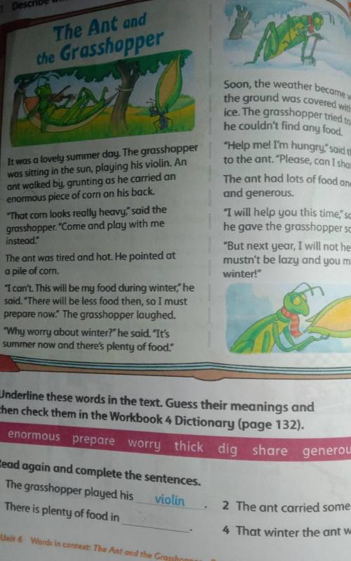 Family and friend class book 48стр номер 4​