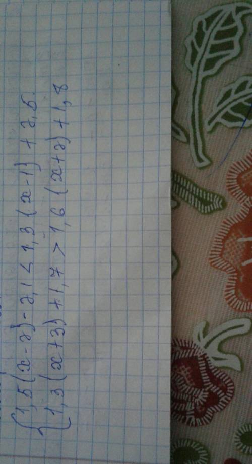 Устраните систему неравенства 