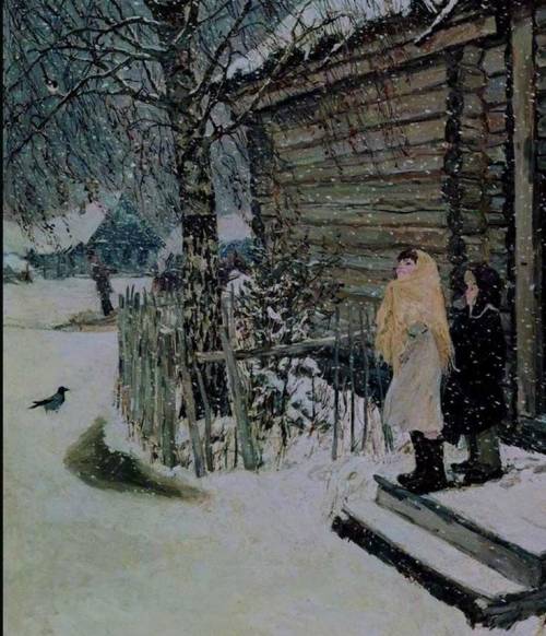 Сочинение по картине А А Пластова Первый снег 