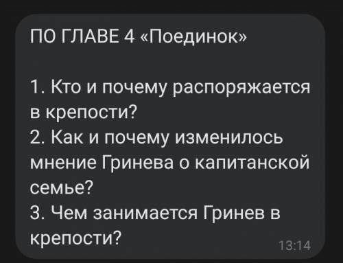 Не писать ерунду, буду блокатьВопросы по Капитанской дочке