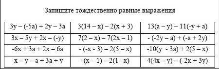 Запишите тождественно равные числа пожацлуста