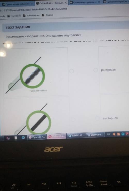 Рассмотрите изображение. Определите вид графики