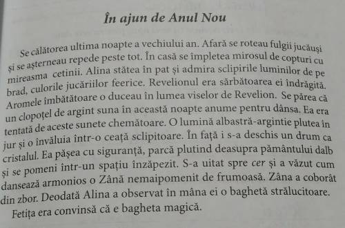 9. Selectează, din text, o personificare șiunepitet şi scrie-le pe spațiul rezervat​