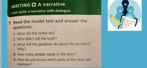  read the model text and answer the questions