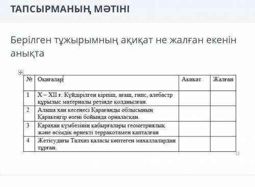Определите, истинно ли утверждение или нет МНЕ НУЖНО У МЕНЯ СОЧ (ТЖБ) 