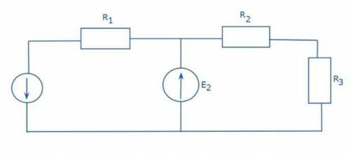 E₁=80 В, Е₂=64 В, R₁=6 Ом, R₂=4 Ом, R₃=3 Ом, по закону Кирхгофа. Как определить направление тока в т