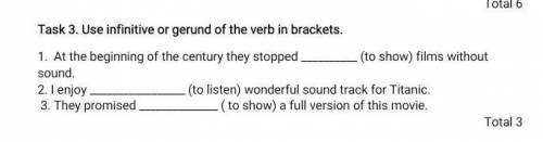 Use infinitive or gerund of the verb in