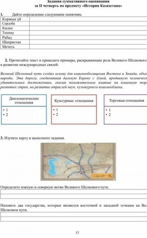 Соч по истории 6 класс 2 четверть 