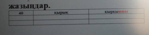 4. Мәтіндегі сан есімдерден есептік, реттік сан есімдер жасап, оларды сөзбенжазыңдар