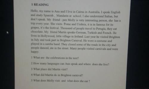 and study Spanish, Mandarin at school. I also understand Italian, butdon't speak. My friend - pen Mo