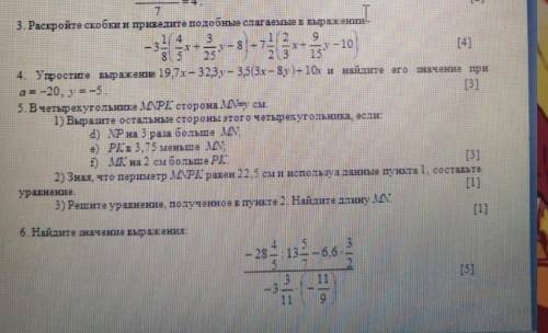 СОЧ ПО МАТЕМ подскажите хотяб 3​