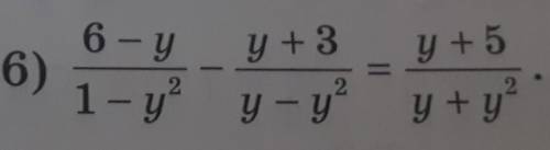 6- y6y + 3y - y1-y?y + 5y + y?