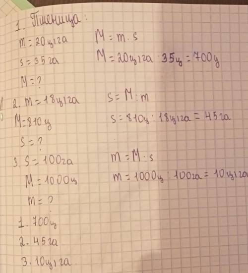 МИН. РАБОТА В ГРУППЕ2Вычисли.УрожайностьПлощадь посеваВесь урожаmSMВыращиваемаякультураПшеницаРисКар