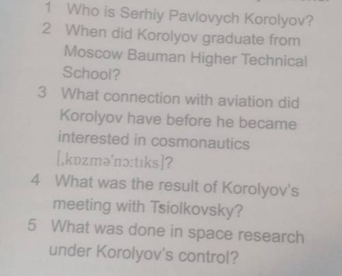 Work in pairs to answer the questions.