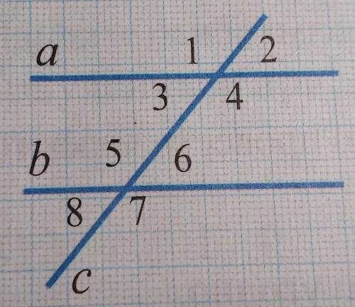 Будет ли прямая а паралельна прямой b на рисунке 2, если угол4+угол5 =180°?