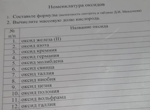 сверить ваши ответы со своими хочу)))Химия,7 класс