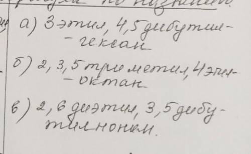 Решите надо. химия(запишите формулу по названию)