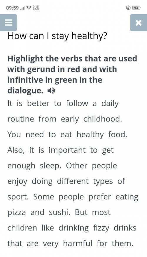 How can I stay healthy?GerundInfinitive​