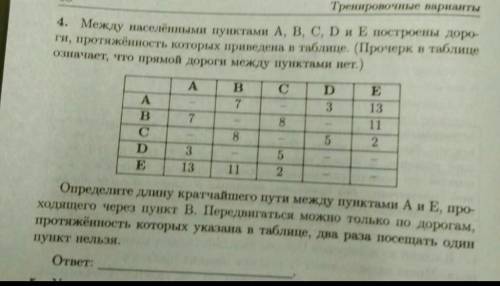 ОГЭ 9 класс информатикас решением + по пунктам 1,2,3,4.
