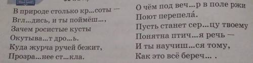 выпиши слова с пропущенными буквами, объясни орфограммы 